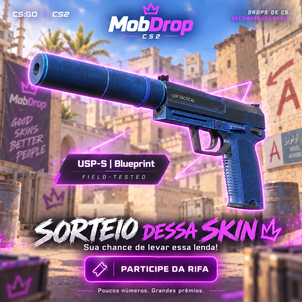1509- USP-S | Blueprint — Field-Tested