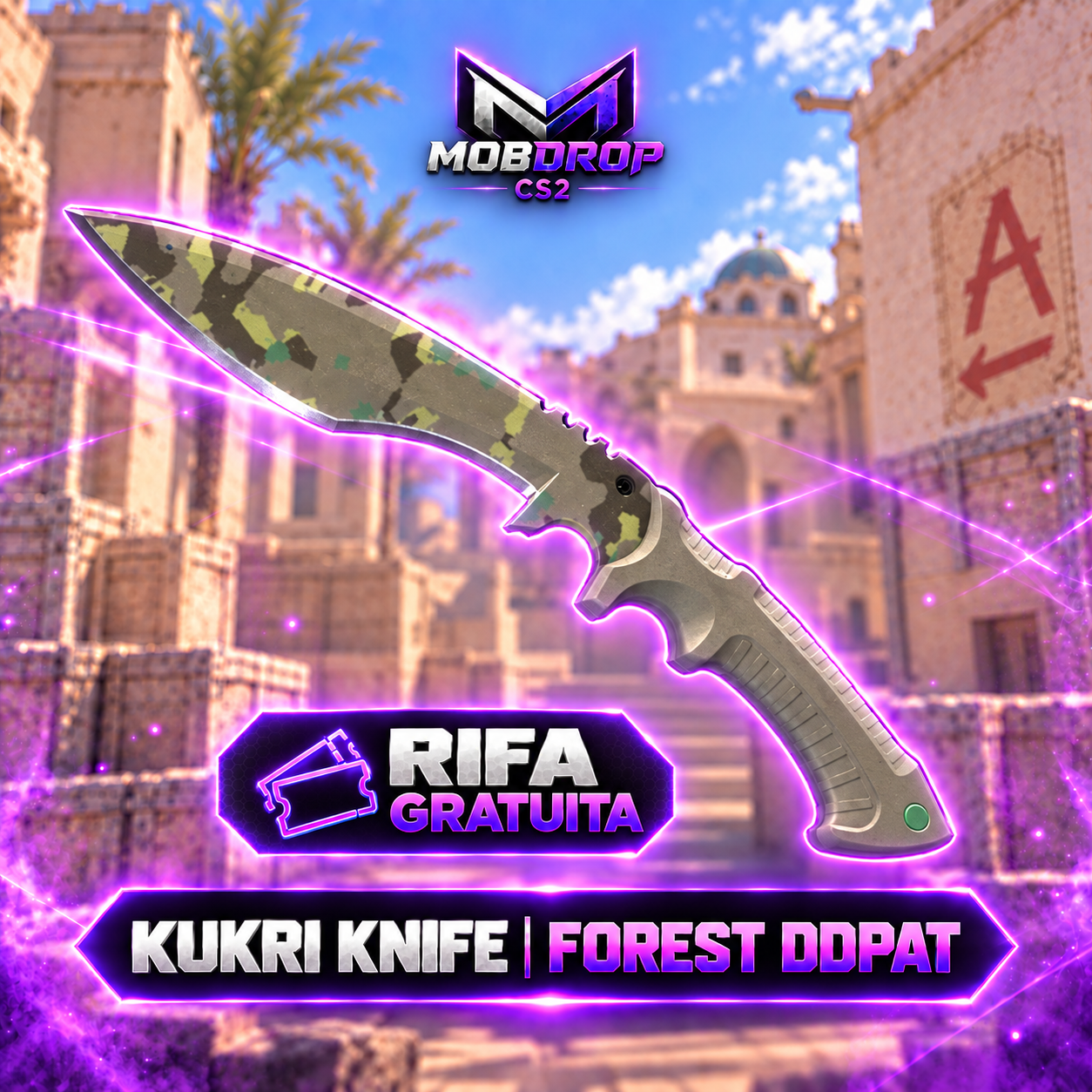 🎁 GRUPO BATER 220 PESSOAS — KUKRI | FOREST DDPAT 0800