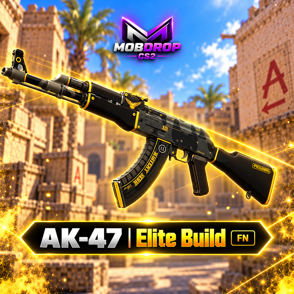 2909- AK-47 | Elite Build FN