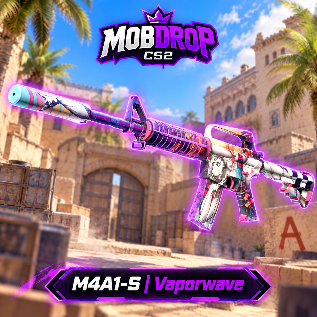 0510- M4A1-S | Vaporwave FT