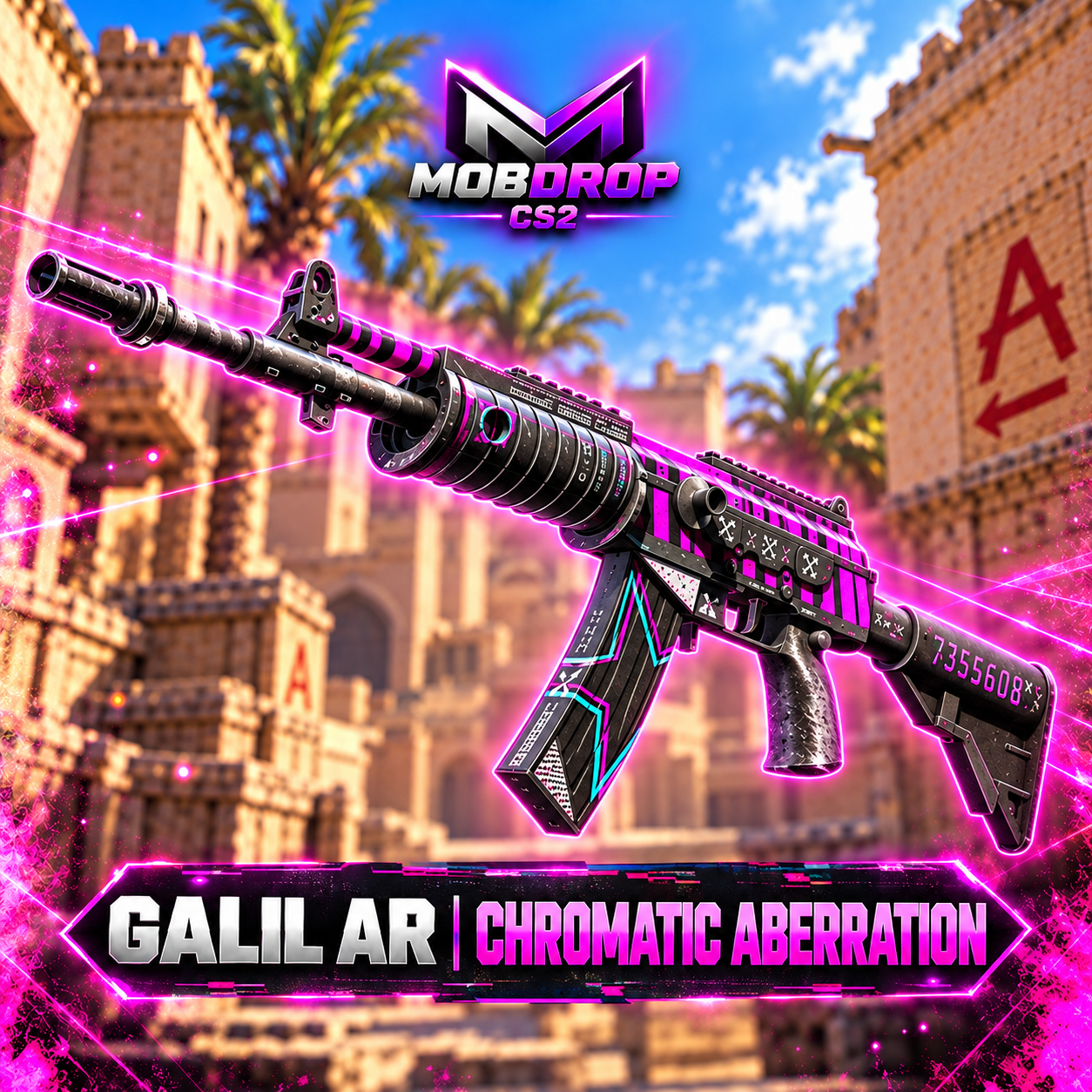 0810- Galil AR | Chromatic Aberration FT