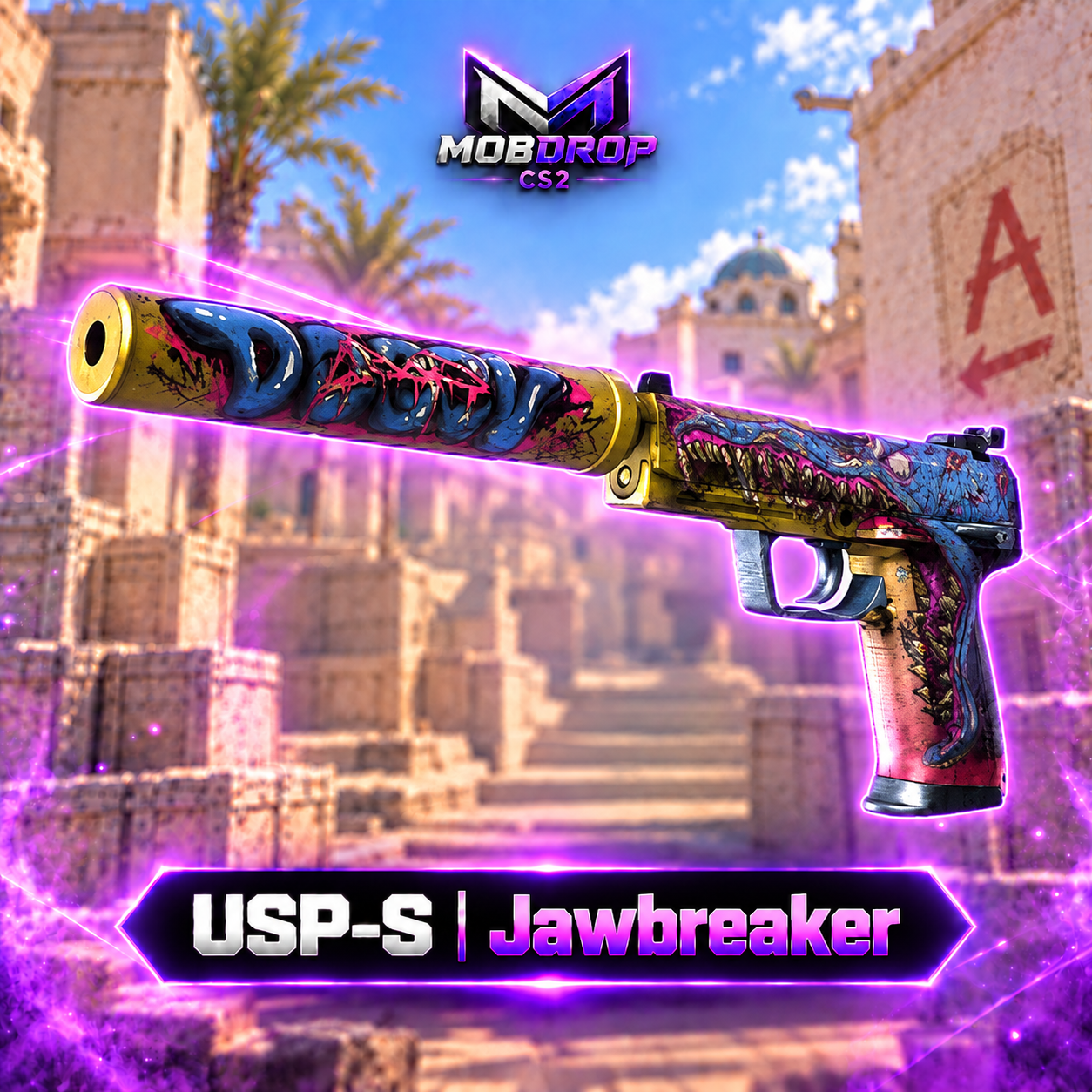 0910- USP-S | Jawbreaker MW