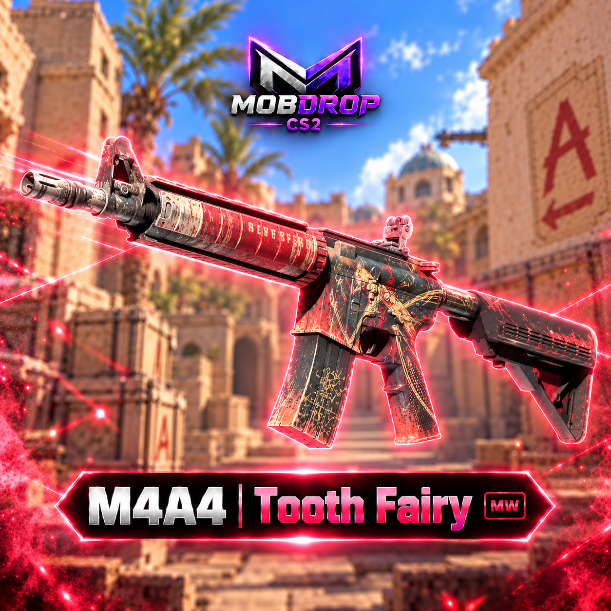 2809- M4A4 | Tooth Fairy MW