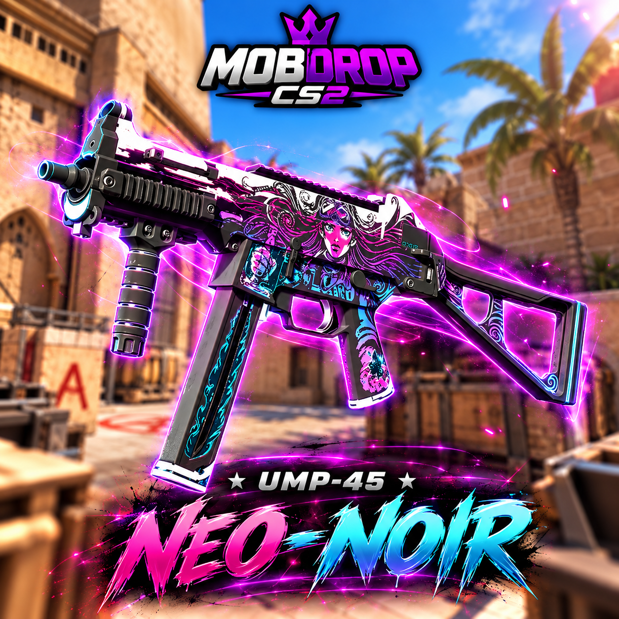 1410- UMP | Neo Noir MW