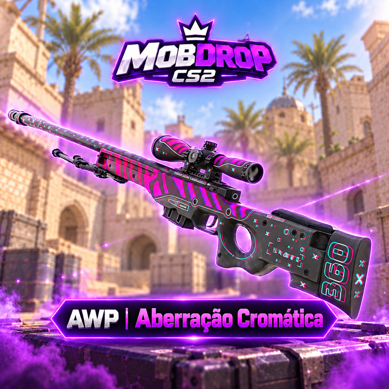 2209- AWP | Aberração Cromática FT ST