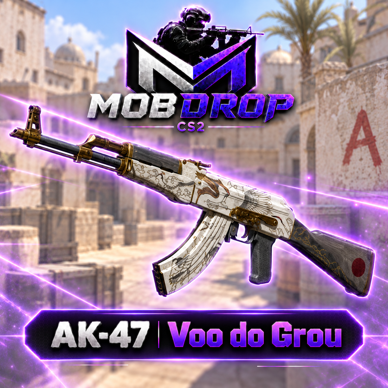 2309- AK-47 | Voo do Grou — CASHBACK