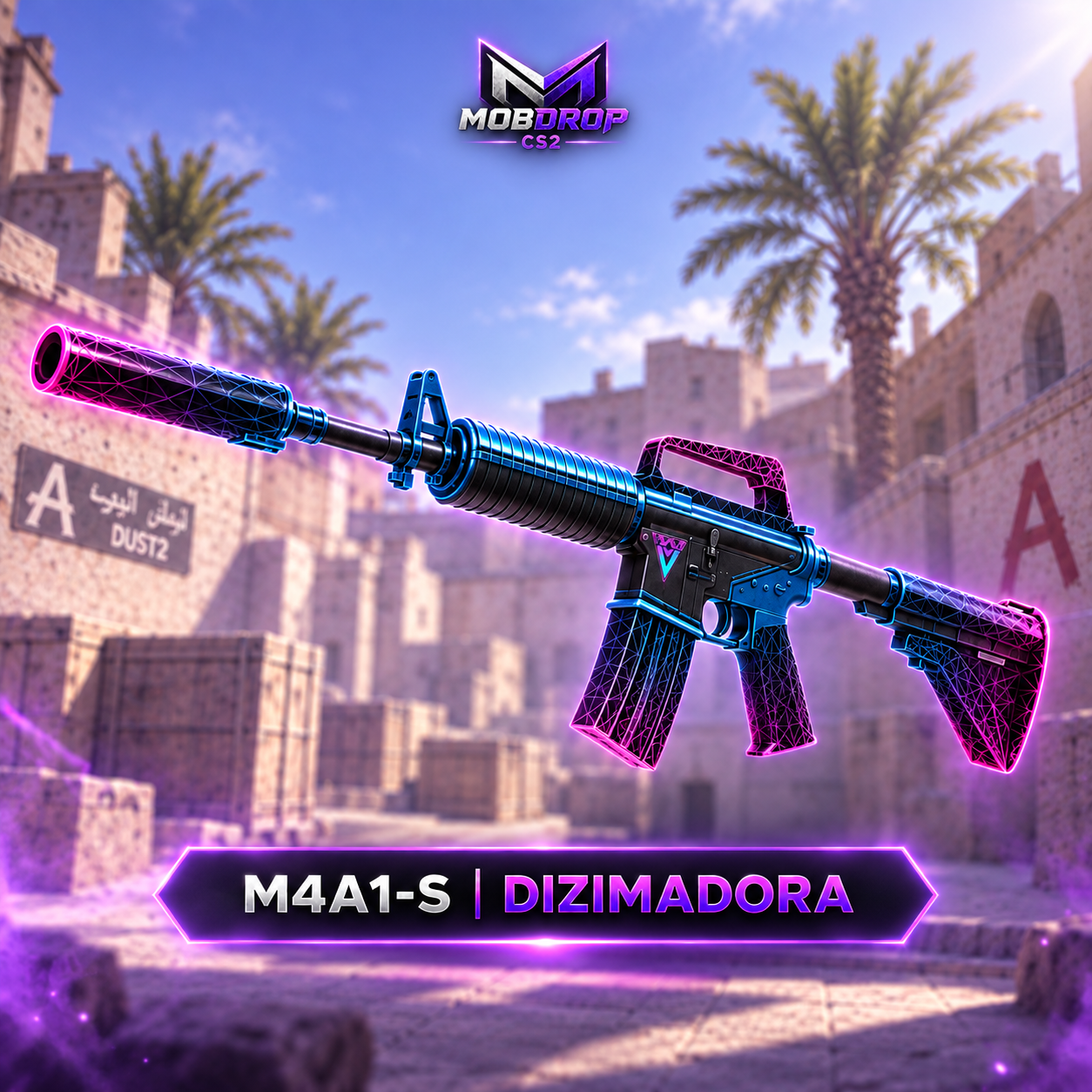 0910- M4A1-S | Decimator FT